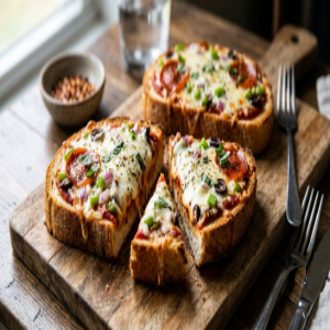 bread pizza